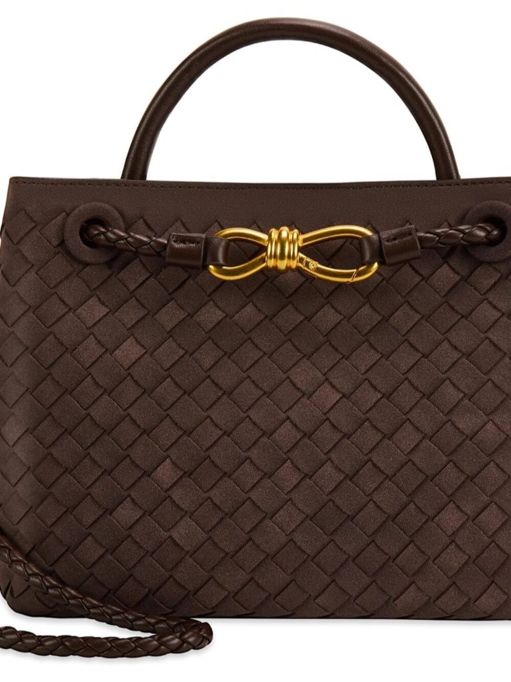 Woven Tote Bag for Women Leather Shoulder Handbag Designer Top Handle Purses